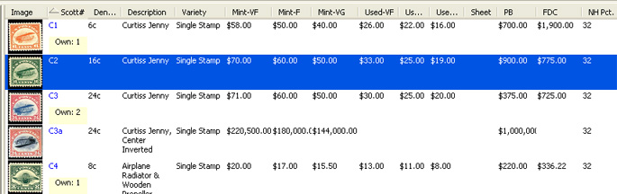 Find out how much your stamp collection is worth with stampmanage